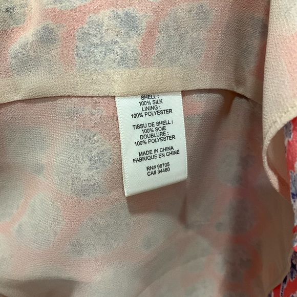 Rebecca Taylor Silk Dress Ditzy Floral Print Sleeveless Coquette Dainty … - Picture 13 of 16